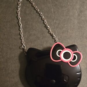 Hello Kitty Black Bag with Pink Bow